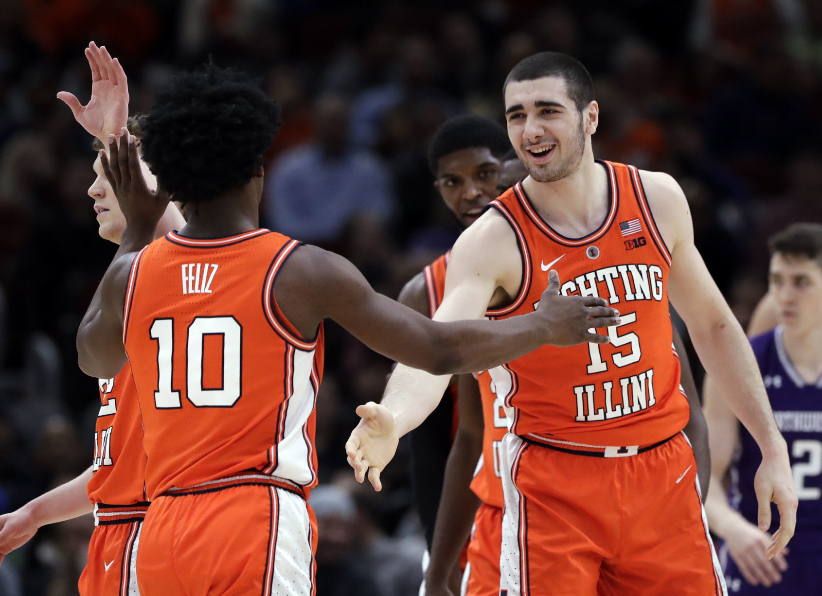 Illinois 74, Northwestern 69 (OT)